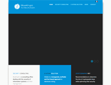 Tablet Screenshot of bluekrypt.com